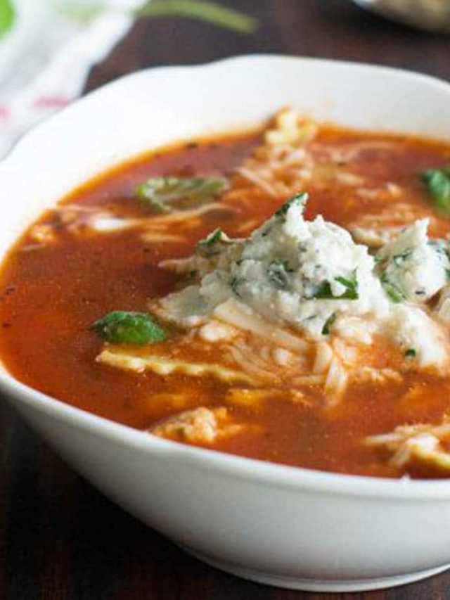 skinnytaste lasagna soup » learningrecipes