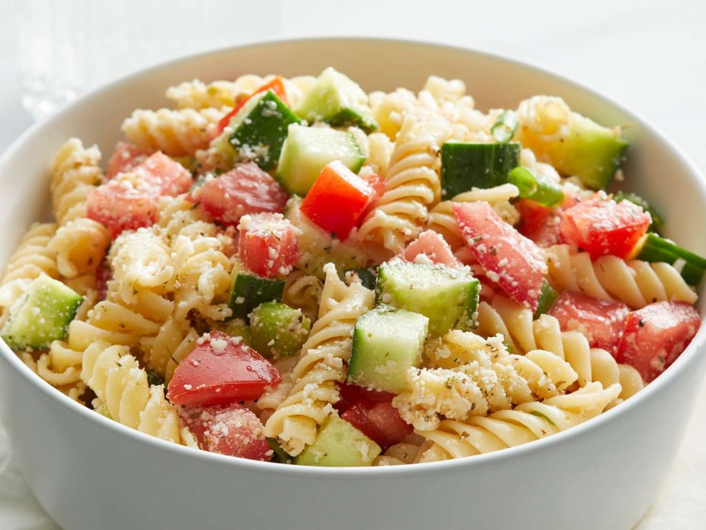 Quick and easy pasta salad recipe
