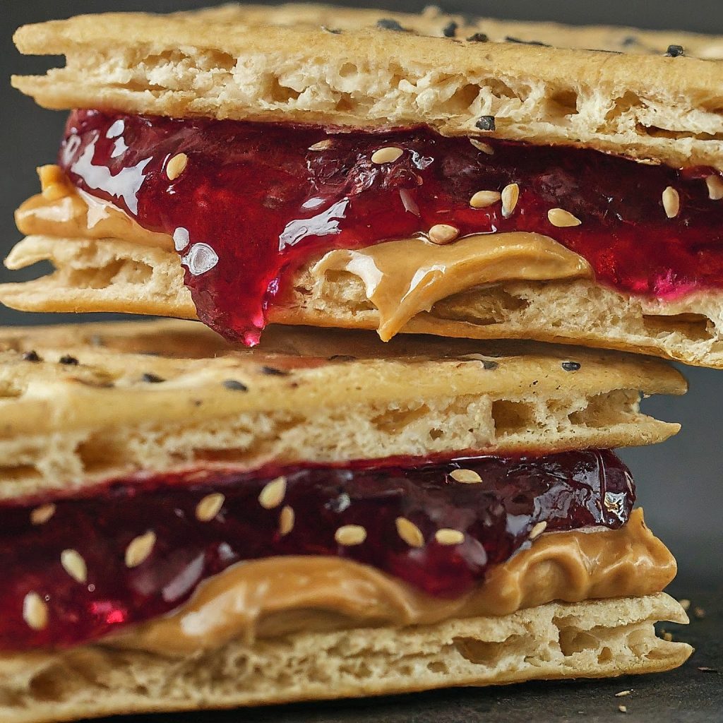 peanut butter and jelly crackers