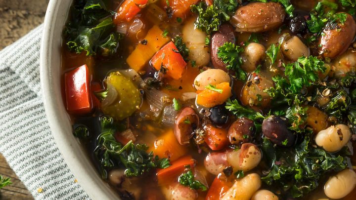 Mixed Bean Soup Recipe Vegetarian