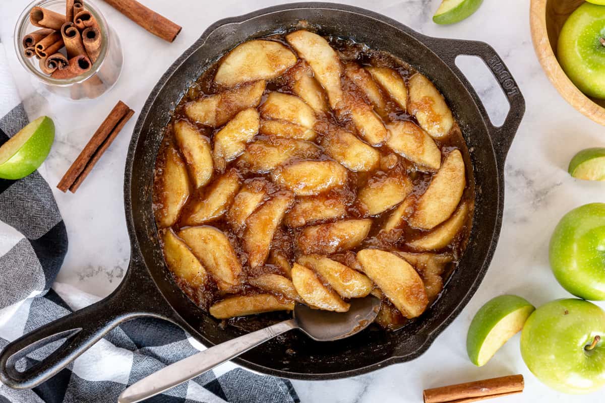 fried apple recipe