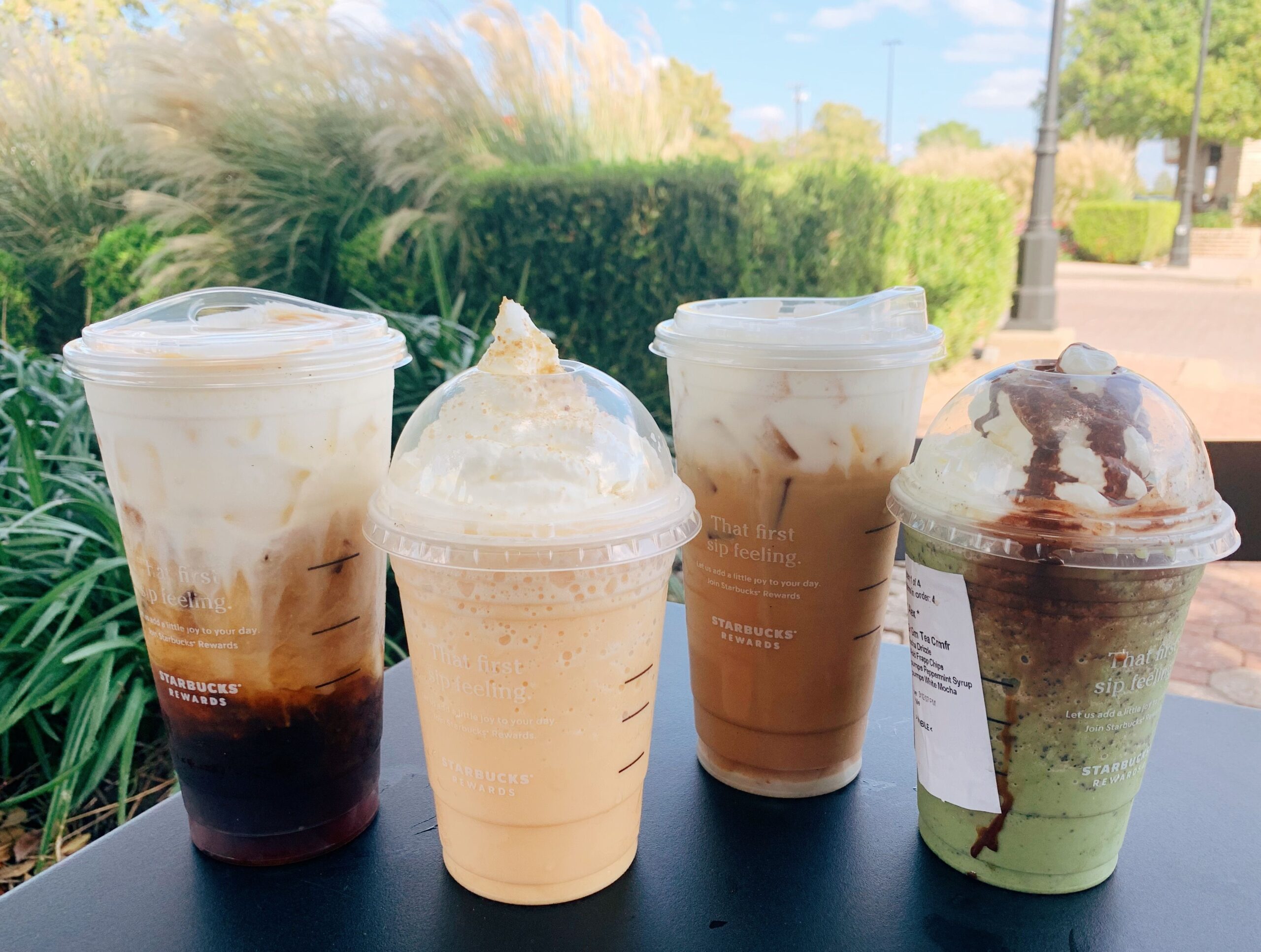 starbucks drinks menu