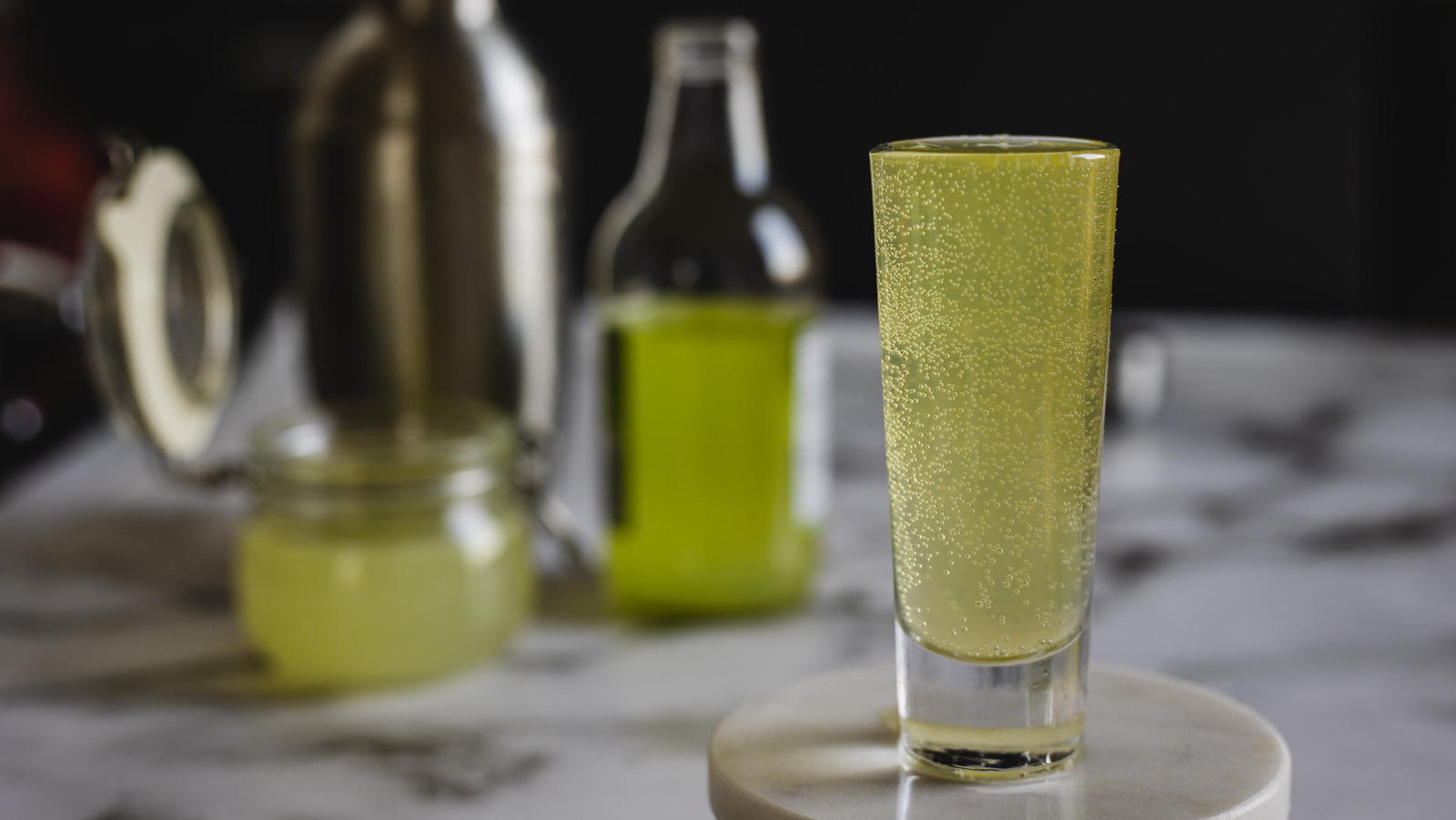 green tea shot recipe